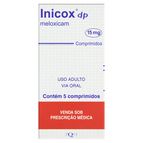 Inicox Dp 15mg 5 Comprimidos