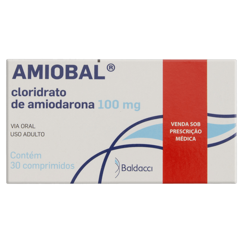 Amiobal 100mg 30 Comprimidos