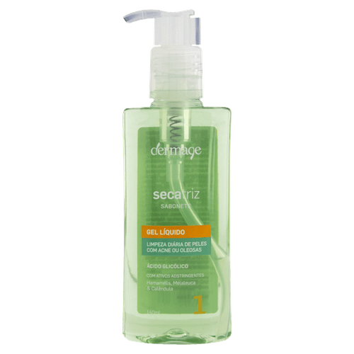 Dermage Sabonete Líquido Secatriz 120Ml - Dermage