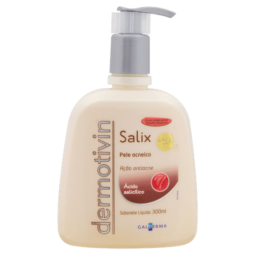 Comprar Dermotivin Salix Sabonete Líquido Espuma 300 Ml