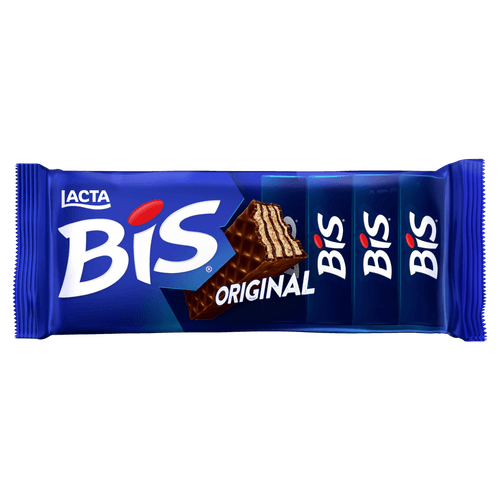 Chocolate Bis ao Leite Wafer 100,8g Lacta