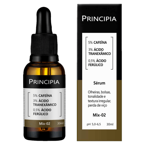 Sérum Anti Idade Cafeína Mix-02 Principia - 30ml