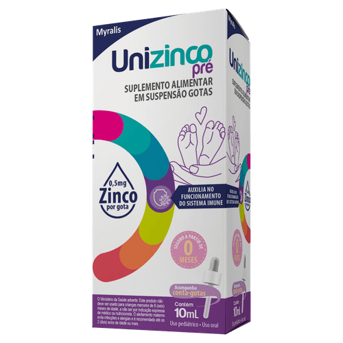 UNIZINCO PRE 10ML