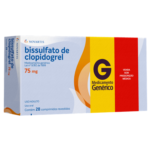 BISS CLOPIDOGREL 75MG 28CPR NOVS