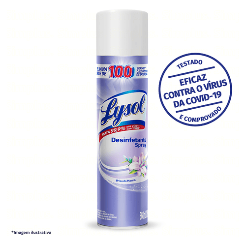 Lysol Aerossol Brisa da Manhã 360Ml