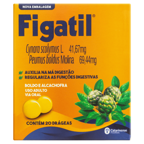 Figatil 20 Drágeas