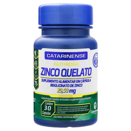 Zinco Quelato 30 Cps
