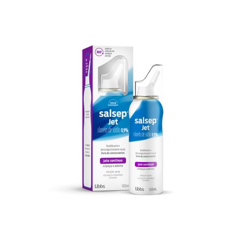 Descongestionante Nasal Salsep Jet Spray 0,9% Libbs 100ml