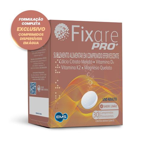 Suplemento Alimentar Fixare Pro+ - 30 Comprimidos