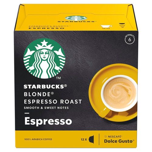 Café STARBUCKS Blonde Espresso Roast by NESCAFÉ Dolce Gusto Torra Clara 12 Cápsulas