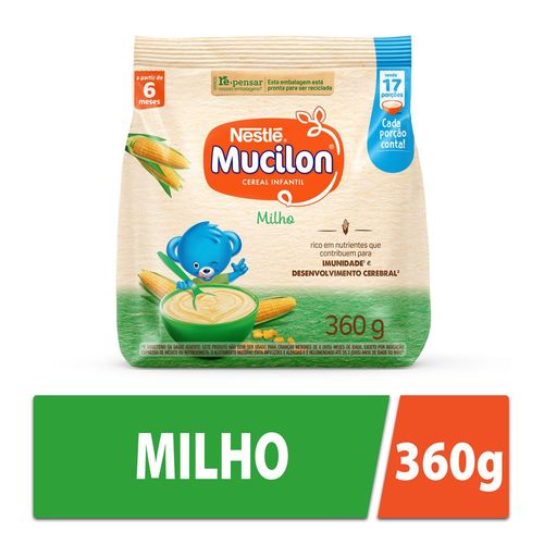 Cereal Infantil Mucilon Milho 360g