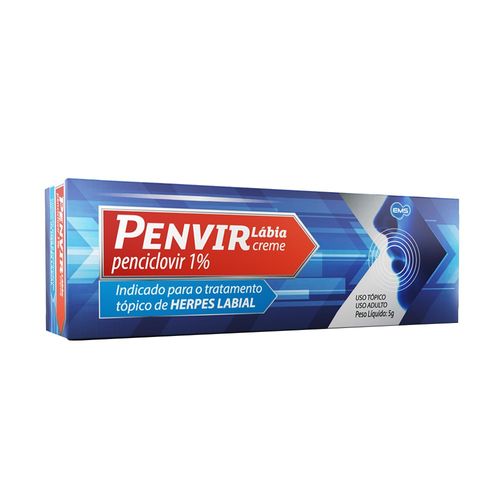 Creme Antiviral Penvir Lábia Penciclovir 10mg/g Penvir 5g