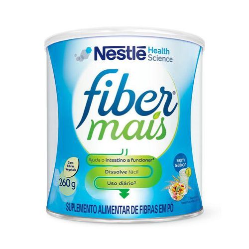 Suplemento Alimentar de Fibras Fibermais Sem Sabor - 260g