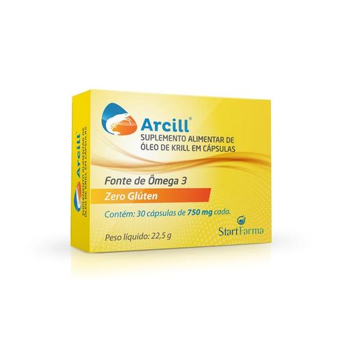 Suplemento Arcill 750mg Startfarma Comprimido 30 Unidades