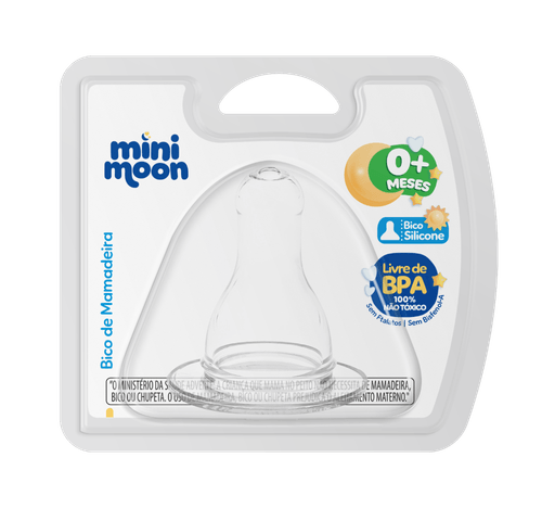 Bico Regular para Mamadeira Mini Moon - 1 Unidade