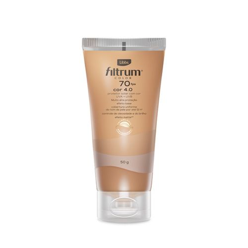 Protetor Solar Filtrum Color FPS 70 Cor 4 - 50g