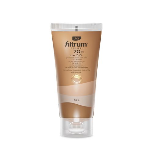 Protetor Solar Filtrum Color FPS 70 Cor 5- 50g