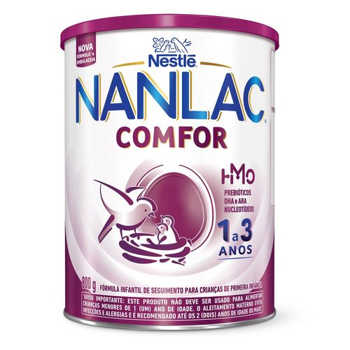 Fórmula Infantil para Lactentes Nanlac Comfor Lata 800g