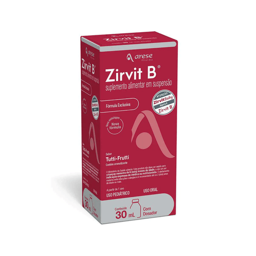 Zirvit B Tutti-Frutti Infantil 30ml