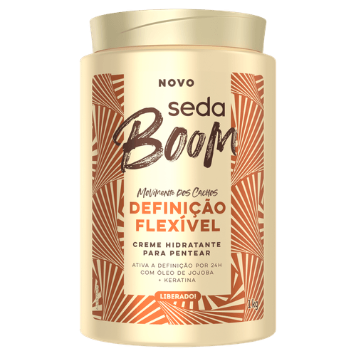 Creme para Pentear Hidratante Seda Boom Definição Flexível - 1kg