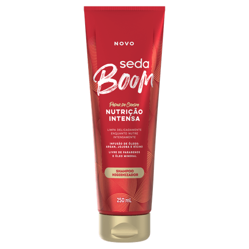Shampoo Higienizador Seda Boom Nutrição Intensa - 250ml