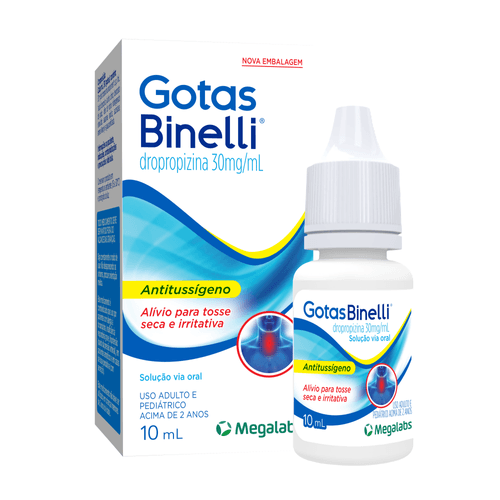 Binelli 30mg Solução Oral Gotas 10ml
