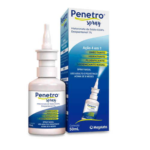 Descongestionante Nasal Xilometazolina Penetro 0,1% Spray 50ml