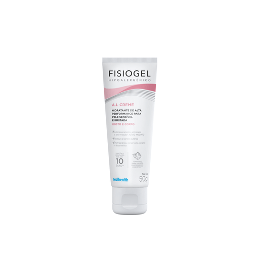 Fisiogel A.I Creme Hidratante Rosto e Corpo - 50g