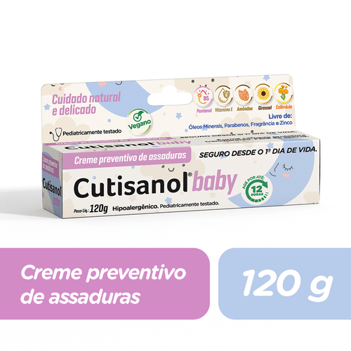 Creme para Assaduras Cutisanol Baby 120g