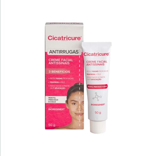 Creme facial anti-idade Cicatricure 50g