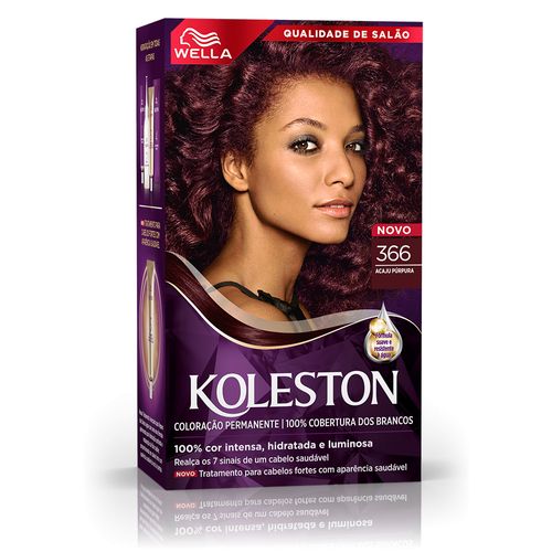 Tintura Koleston Wella 366 Acajú Púrpura