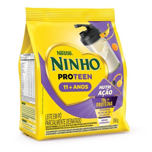 Leite em Pó Semidesnatado Ninho Pro Teen 350g