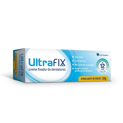Creme Fixador de Dentaduras Ultrafix - 20g
