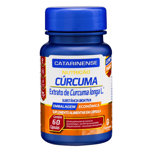 Cúrcuma 130mg Catarinense 60 cápsulas