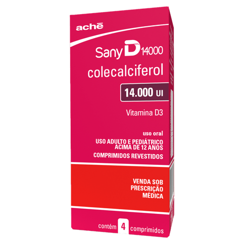 Vitamina D3 Sany D - 4 Comprimidos