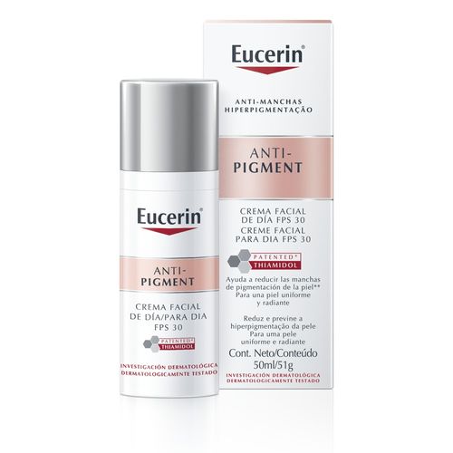 Eucerin Anti-Pigment Dia FPS 30 Creme Facial Clareador 50ml