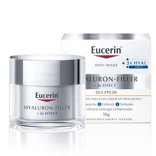 Creme Hidratante Eucerin Hyaluron-Filler Dia FPS 30 50ml