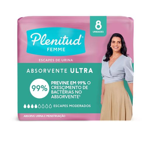 Absorvente Plenitud Femme Ult 8Un