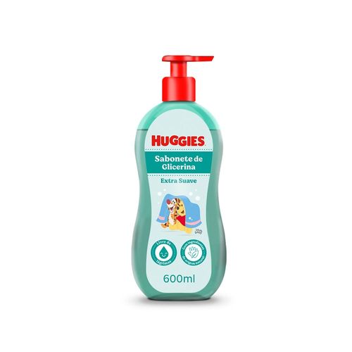 Sabonete Líquido Huggies Extra Suave para bebê – 600ml