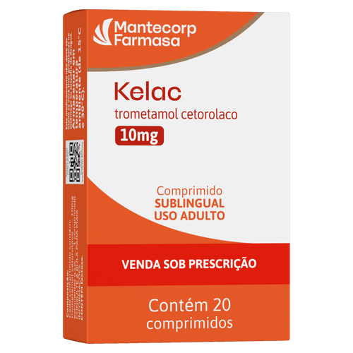 Kelac 10mg - 20 Comprimidos