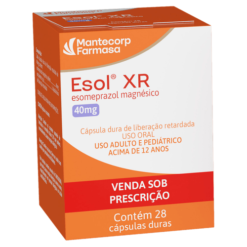 Esol XR Esomeprazol  40mg Cápsula Dura 28 Unidades