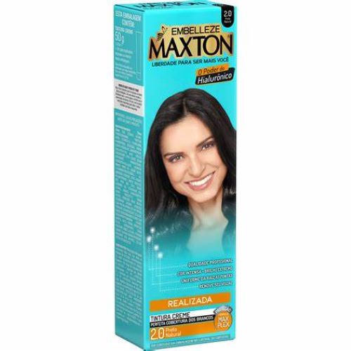 Embelleze Tinta De Cabelo Maxton Preto Natural 2.0