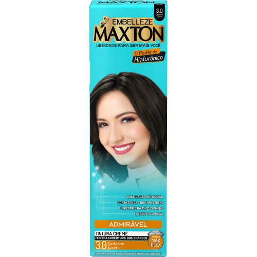 Embelleze Tinta De Cabelo Maxton Castanho Escuro 3.0