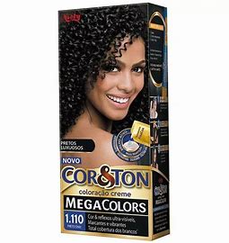 Tintura Niely Cor&Ton  Preto ônix  - 180g