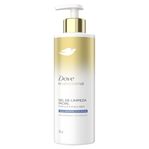 Gel de Limpeza Facial Purifica & Equilibra Dove 300ml