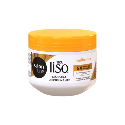 Máscara de Hidratação Meu Liso Muito+Liso Amido 300g - Salon Line