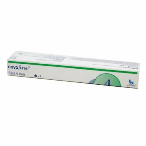 Agulha para Caneta 32g Novofine 4mm - 7 Unidades