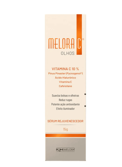 Sérum Rejuvenescedor Melora C Olhos Bisnaga 15g
