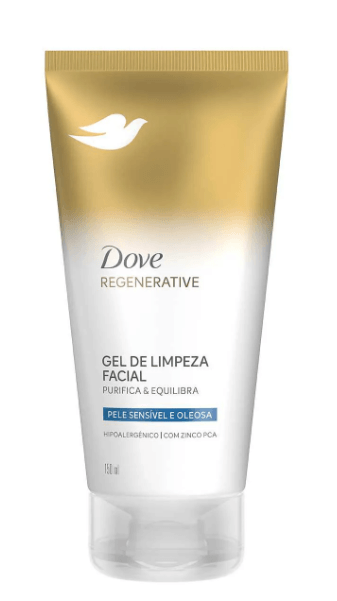 Gel de Limpeza Facial Dove Regenerative Purifica & Equilibra 150ml