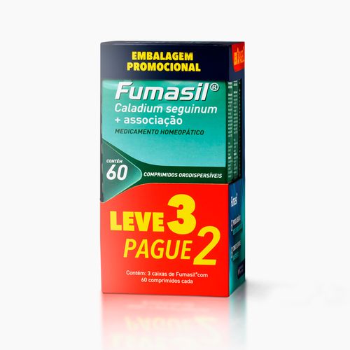 Suplemento Fumasil Leve 300mg Panvel 60 Comprimidos Orodispersíveis